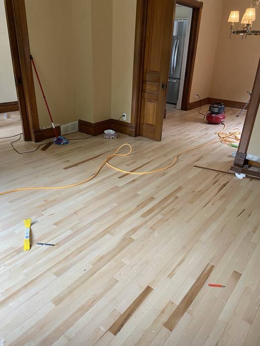 Tile Installation & Hardwood Floor Restoration photo 2