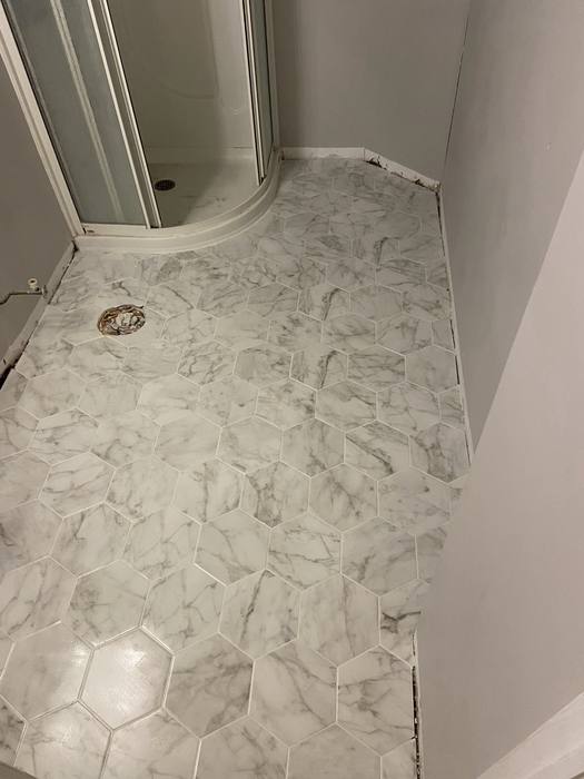 Tile Installation & Hardwood Floor Restoration photo 4