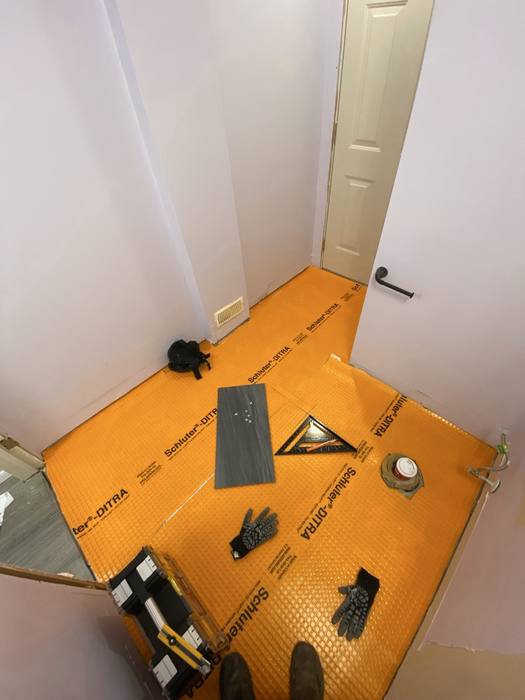 Tile Installation & Hardwood Floor Restoration photo 5